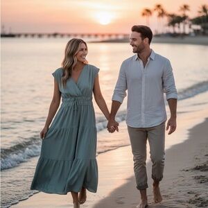 Rachel Zoe Seafoam Green Dress